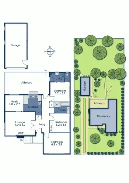 Floorplan of Homely house listing, 7 Linlithgow Street, Mitcham VIC 3132