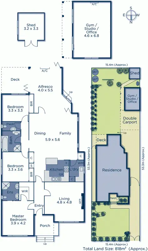Floorplan of Homely house listing, 2 Hartigan Street, Blackburn VIC 3130