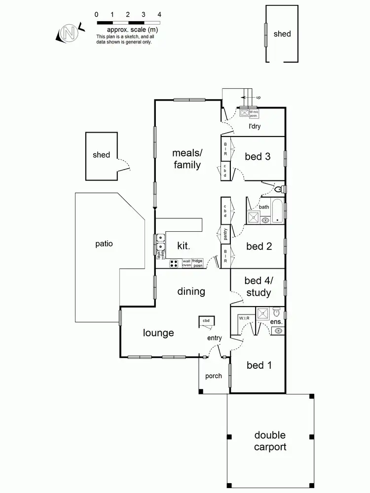 Floorplan of Homely house listing, Address available on request