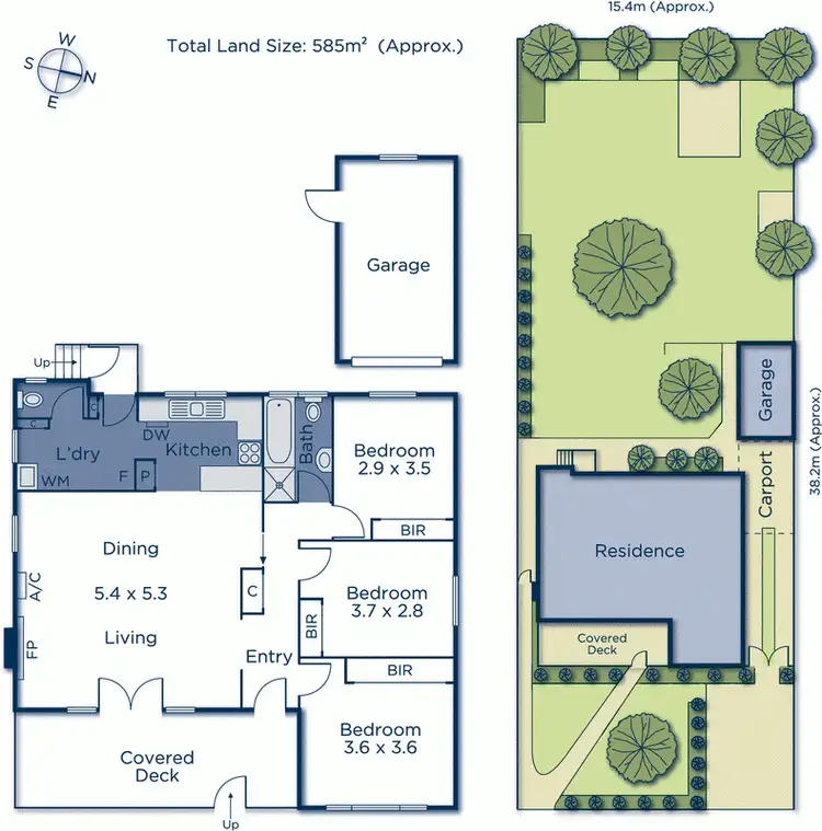 Floorplan of Homely house listing, 6 Irene Crescent, Mitcham VIC 3132