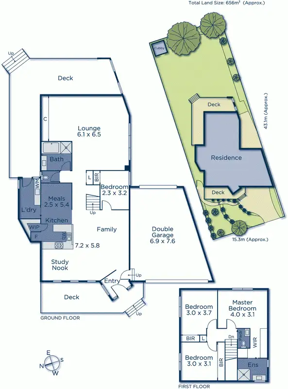 Floorplan of Homely house listing, 35 Casella Street, Mitcham VIC 3132