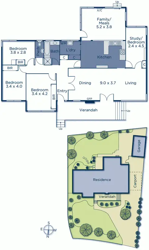 Floorplan of Homely house listing, 22 Jeffery Street, Blackburn VIC 3130