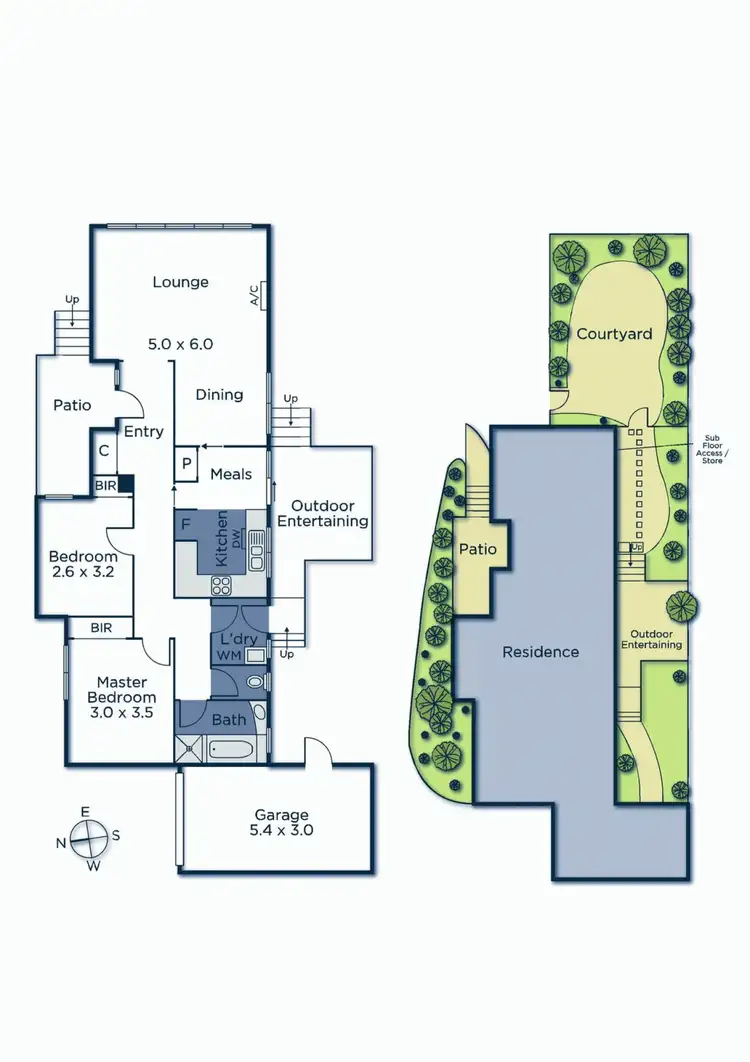 Floorplan of Homely unit listing, 1/3 Elm Grove, Mount Waverley VIC 3149