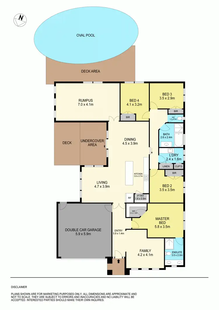 Floorplan of Homely house listing, 72 Alfredton Drive, Alfredton VIC 3350