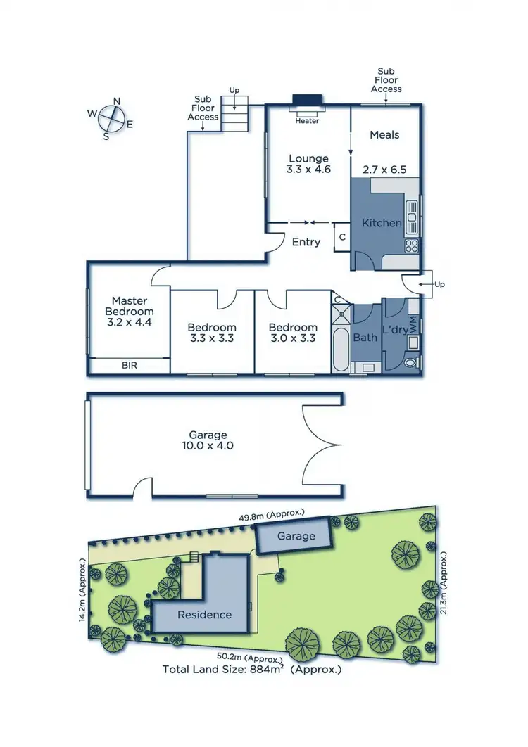 Floorplan of Homely house listing, 37 Fulton Crescent, Burwood VIC 3125