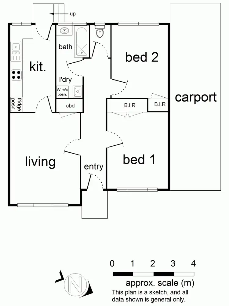 Floorplan of Homely unit listing, Address available on request