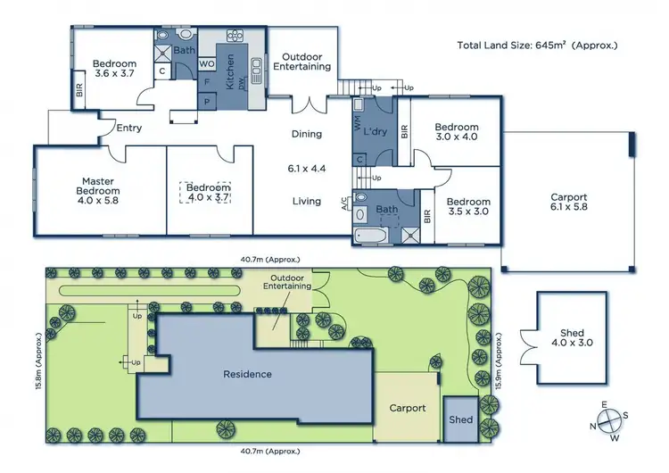 Floorplan of Homely house listing, 122 Maud Street, Balwyn North VIC 3104
