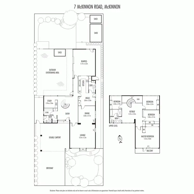 Floorplan of Homely house listing, 7 Mckinnon Road, Mckinnon VIC 3204