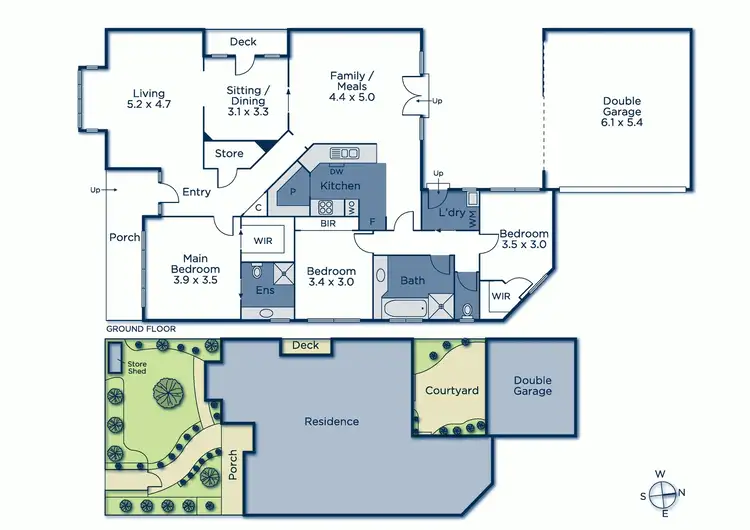 Floorplan of Homely house listing, 1/37 Yongala Street, Balwyn VIC 3103
