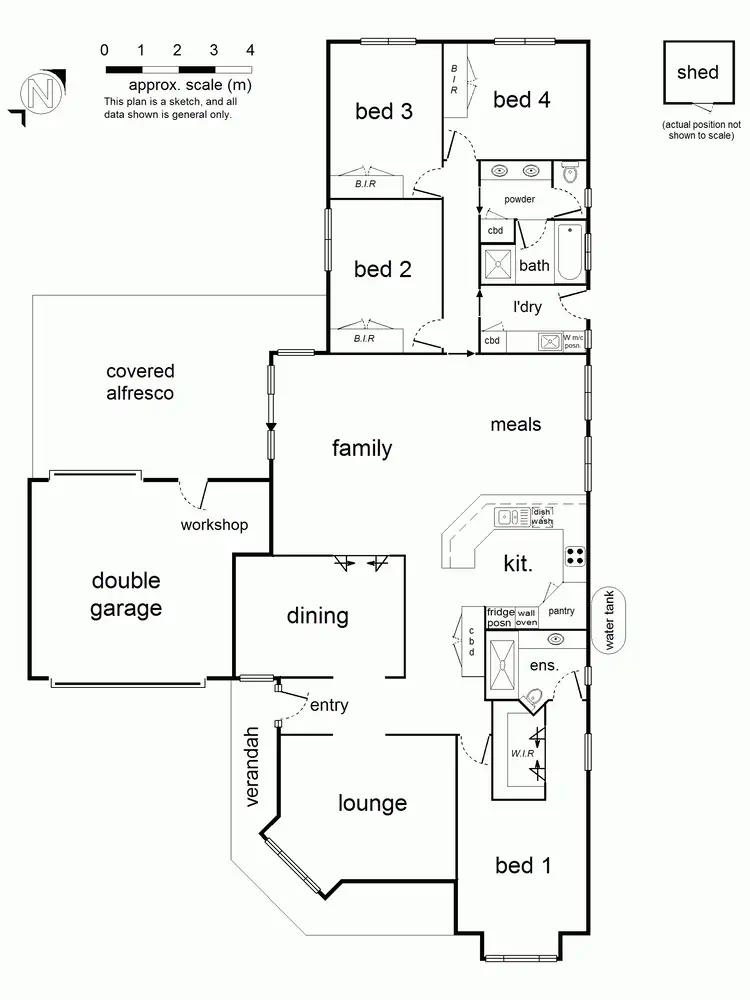 Floorplan of Homely house listing, Address available on request
