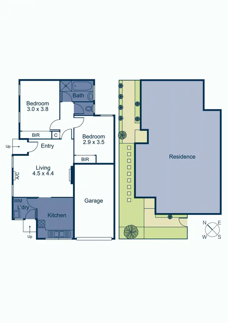 Floorplan of Homely unit listing, 3/28 Judd Street, Camberwell VIC 3124