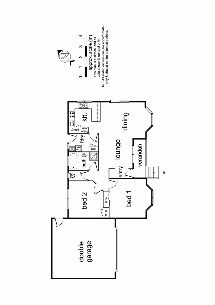Floorplan of Homely unit listing, Address available on request