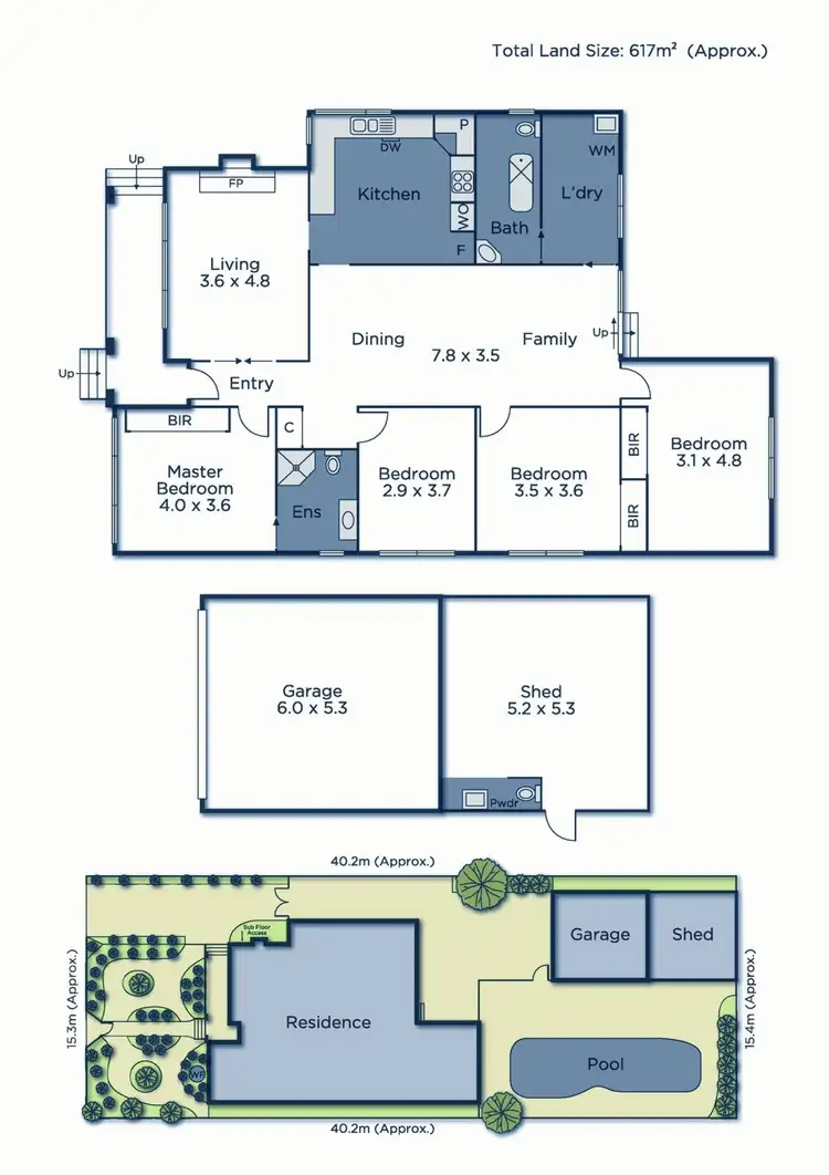 Floorplan of Homely house listing, 1 Gay Street, Blackburn North VIC 3130