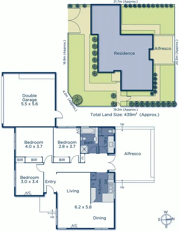 Floorplan of Homely house listing, 39 Carween Avenue, Mitcham VIC 3132