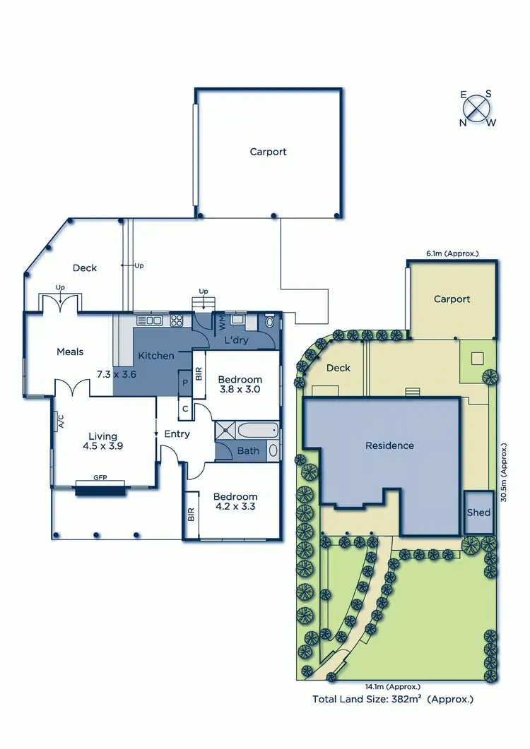 Floorplan of Homely house listing, 1/277 Canterbury Road, Heathmont VIC 3135