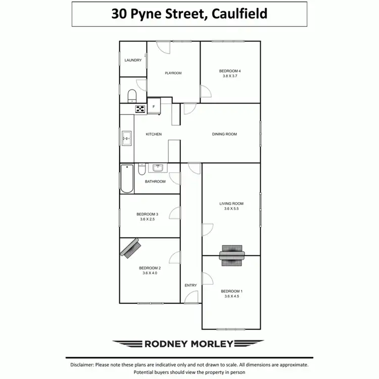 Floorplan of Homely house listing, 30 Pyne Street, Caulfield VIC 3162