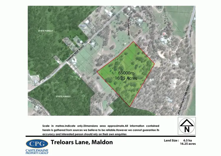 Floorplan of Homely land listing, C/A's 15-22 Off Parkins Reef Road, Maldon VIC 3463