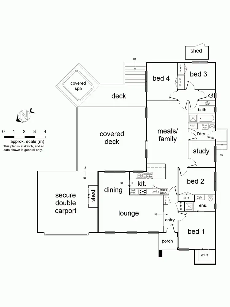 Floorplan of Homely house listing, Address available on request
