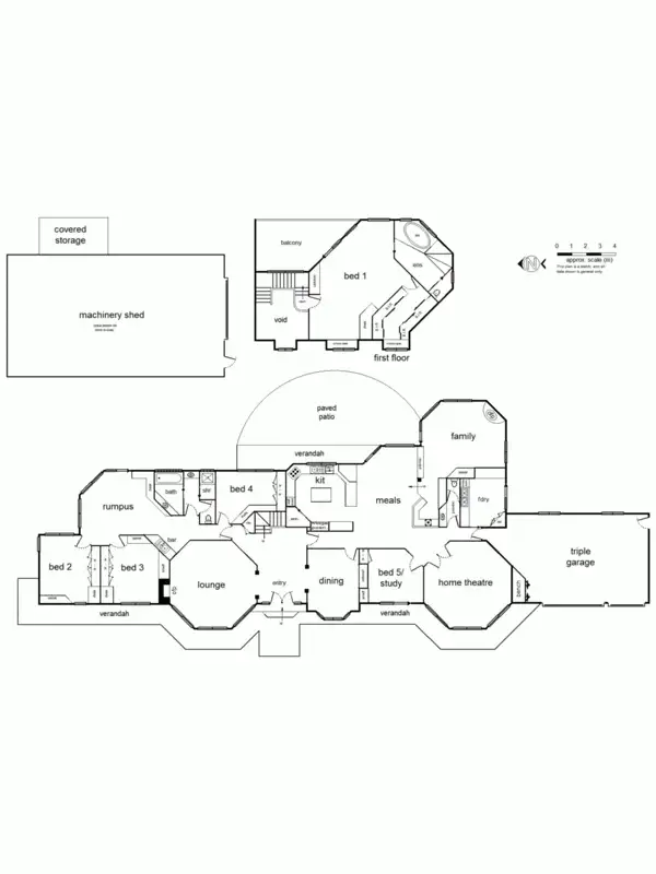 Floorplan of Homely house listing, 154 Knees Road, Park Orchards VIC 3114