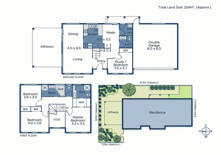 Floorplan of Homely house listing, 2/427 Mitcham Road, Mitcham VIC 3132