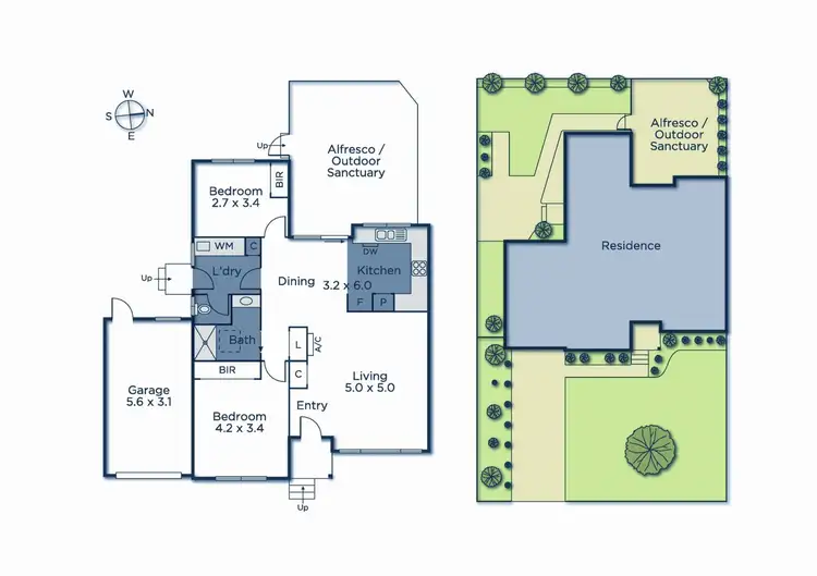 Floorplan of Homely unit listing, Address available on request