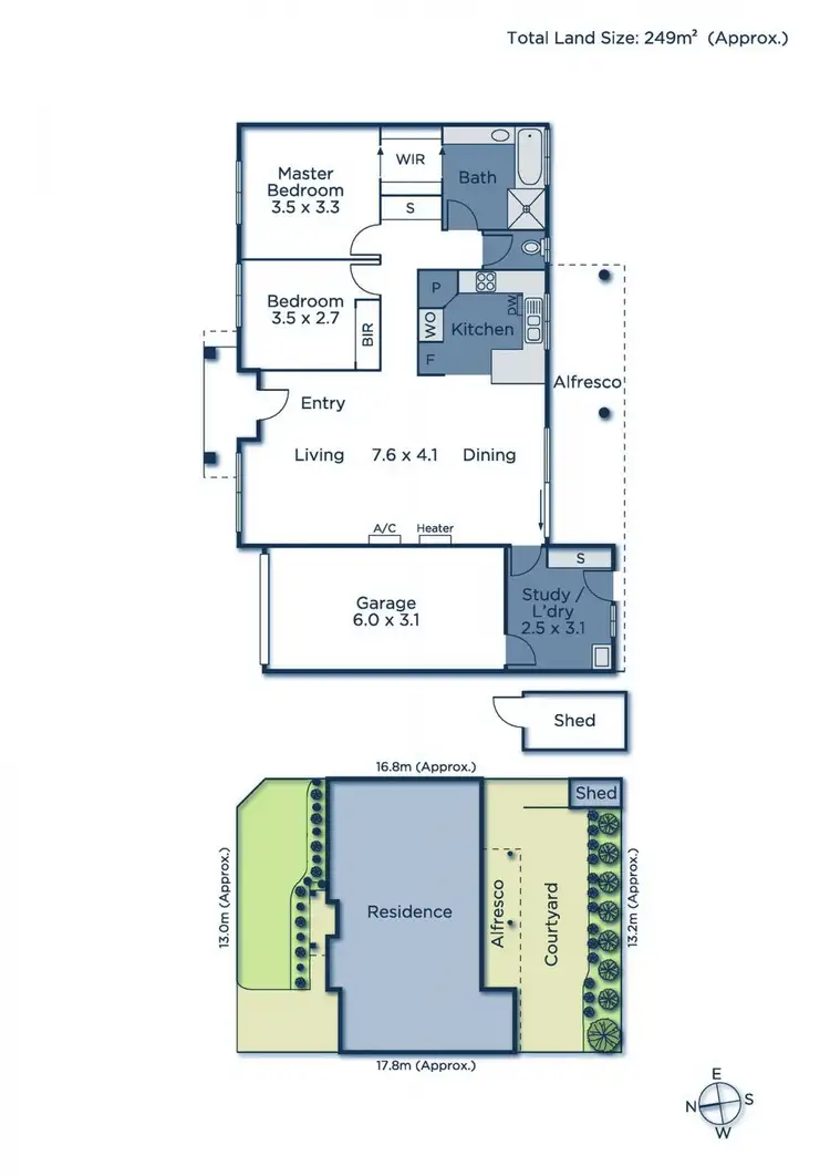 Floorplan of Homely unit listing, 11 Marong Terrace, Forest Hill VIC 3131