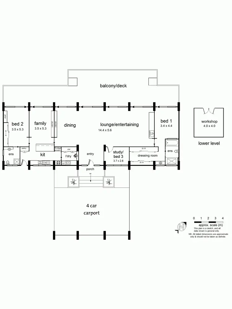 Floorplan of Homely house listing, Address available on request