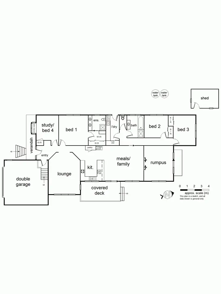 Floorplan of Homely house listing, Address available on request