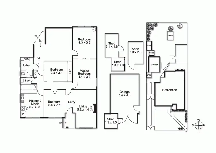 Floorplan of Homely house listing, 243 Liberty Parade, Heidelberg West VIC 3081