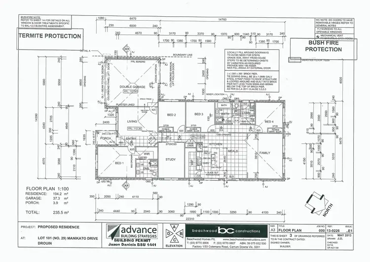 Floorplan of Homely house listing, 29 Manikato Drive, Drouin VIC 3818