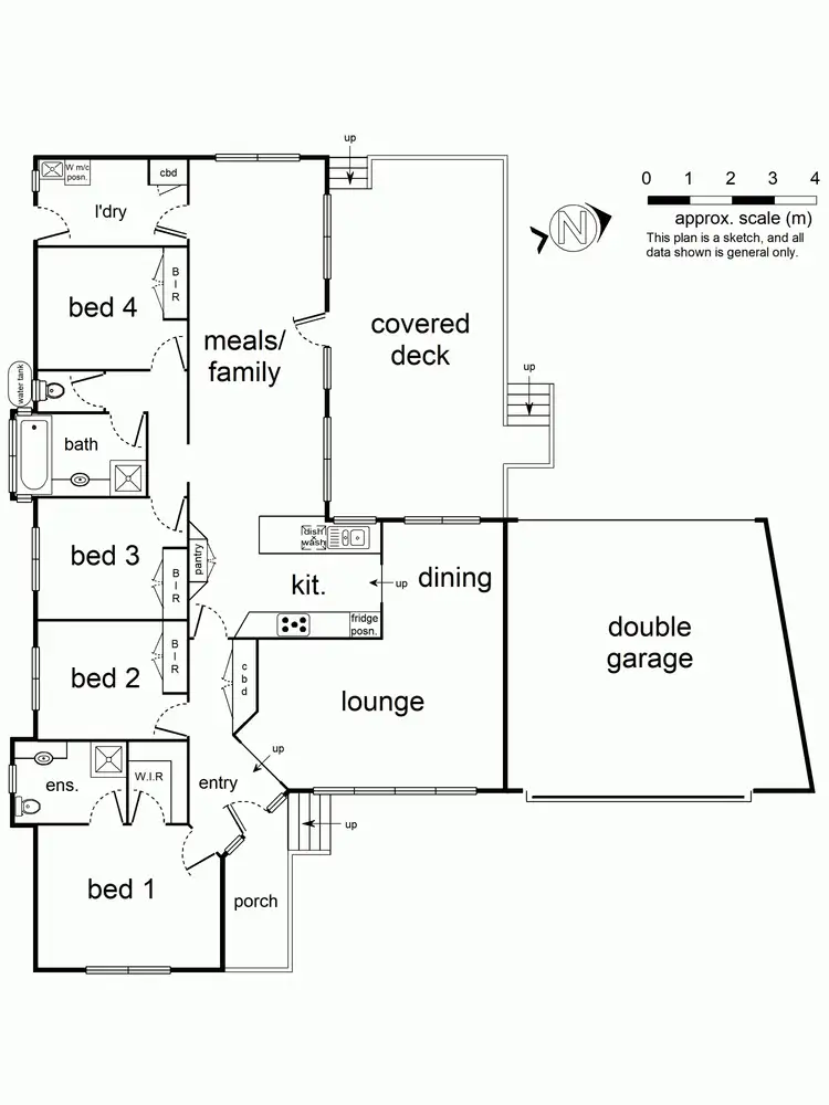 Floorplan of Homely house listing, Address available on request