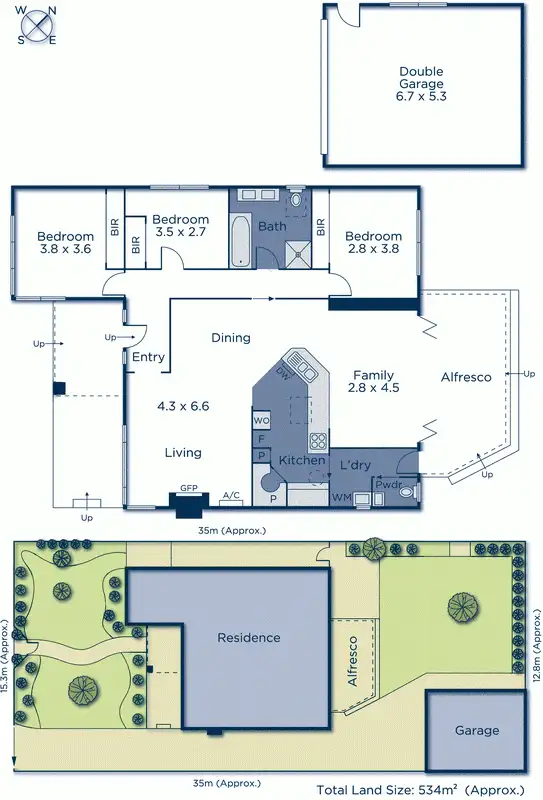 Floorplan of Homely house listing, 29 Bettina Street, Burwood East VIC 3151