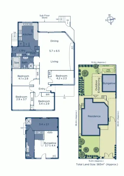 Floorplan of Homely house listing, 80 Barter Crescent, Forest Hill VIC 3131
