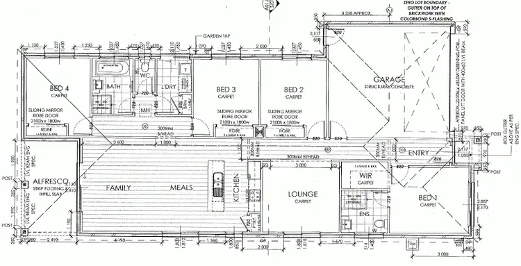 Floorplan of Homely house listing, 13 O'Shannassy Parade, Lucas VIC 3350