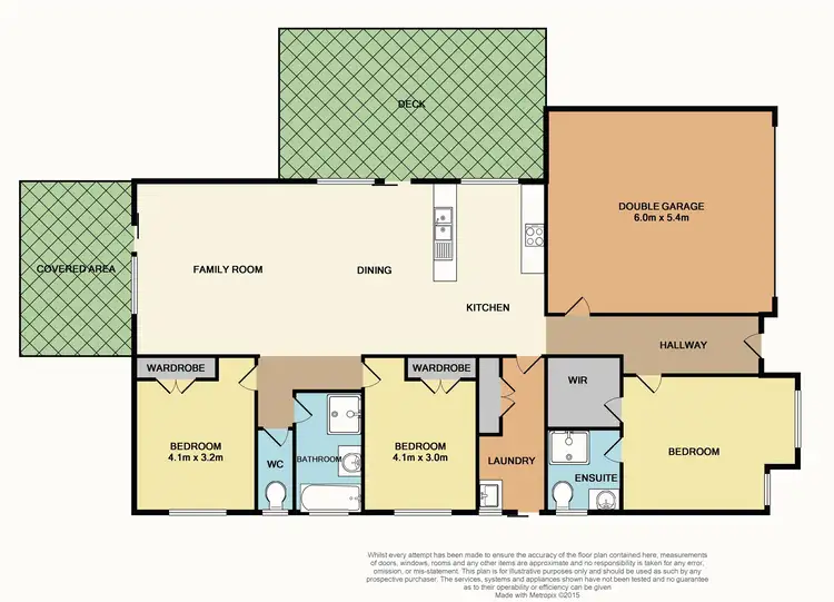 Floorplan of Homely house listing, 28 Delaney Drive, Miners Rest VIC 3352