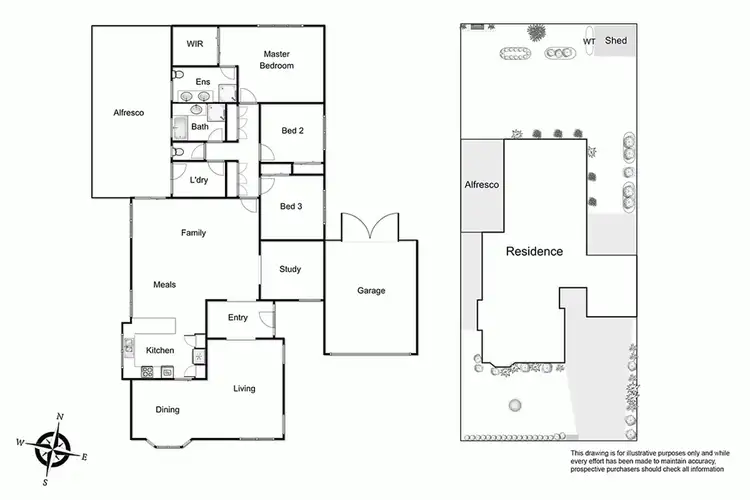 Floorplan of Homely house listing, 275 Power Road, Endeavour Hills VIC 3802