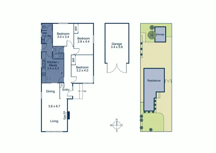 Floorplan of Homely house listing, 247 Darebin Road, Thornbury VIC 3071