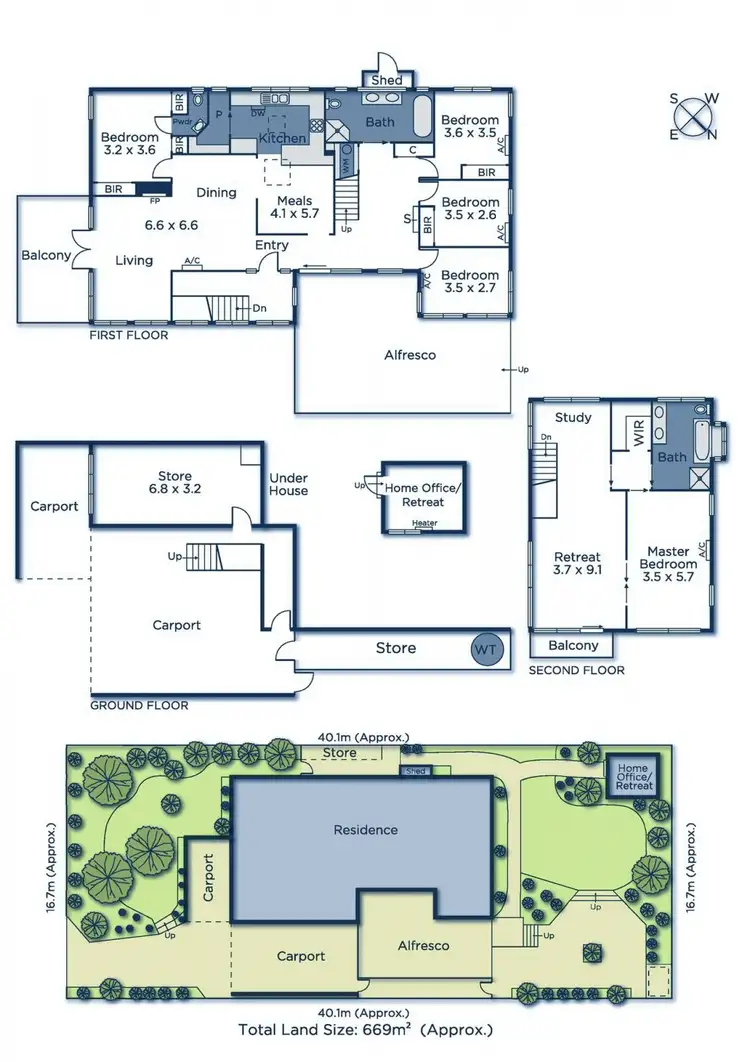 Floorplan of Homely house listing, 10 Holyrood Drive, Vermont VIC 3133