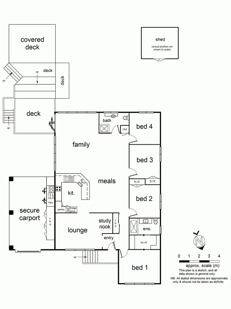 Floorplan of Homely house listing, Address available on request