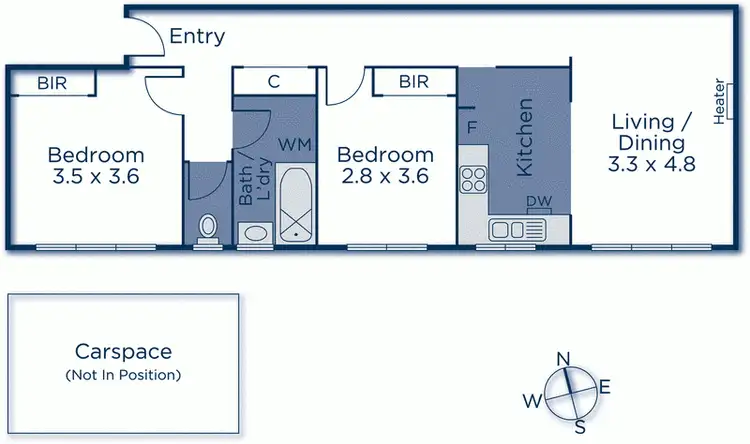 Floorplan of Homely apartment listing, 8/21 Elphin Grove, Hawthorn VIC 3122