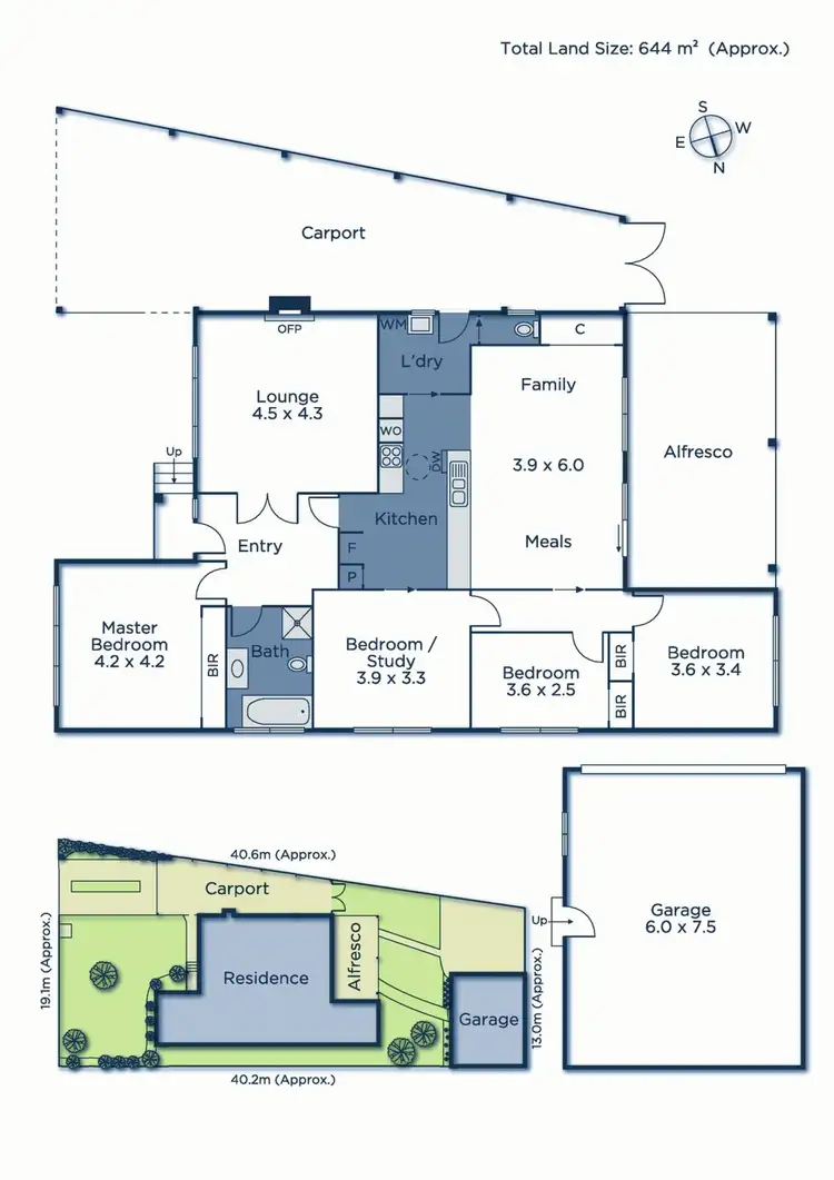 Floorplan of Homely house listing, 14 Wright Street, Blackburn VIC 3130