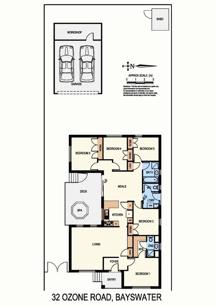 Floorplan of Homely house listing, 32 Ozone Road, Bayswater VIC 3153