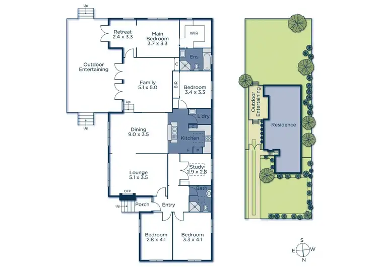 Floorplan of Homely house listing, 36 Stott Street, Box Hill South VIC 3128