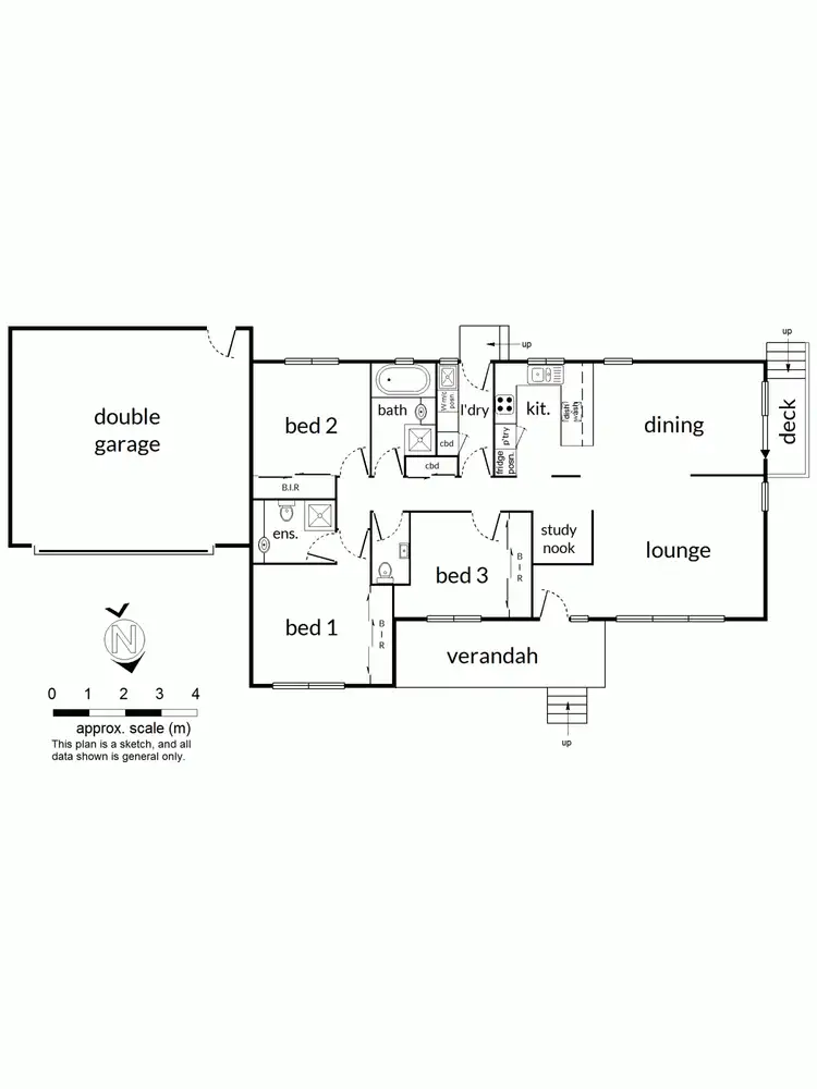 Floorplan of Homely unit listing, Address available on request