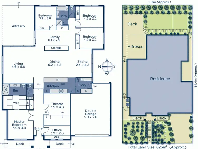 Floorplan of Homely house listing, 3 Mardion Drive, Nunawading VIC 3131