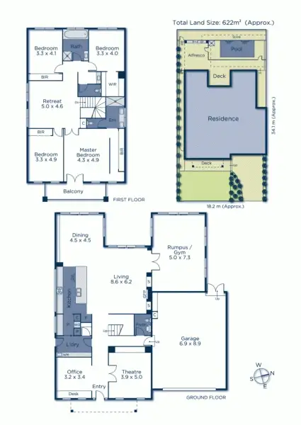 Floorplan of Homely house listing, 10 Mardion Drive, Nunawading VIC 3131