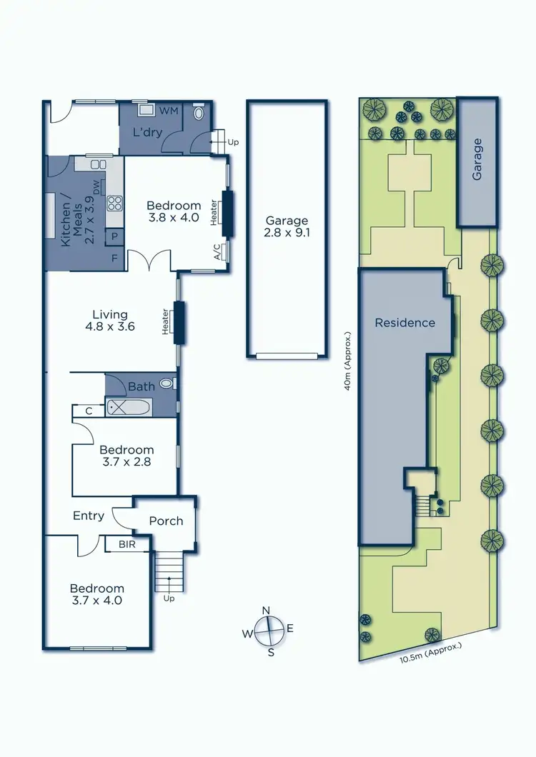 Floorplan of Homely house listing, 829 Toorak Road, Hawthorn East VIC 3123