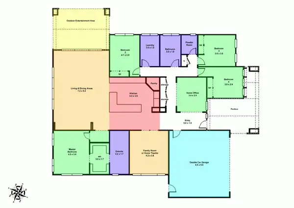 Floorplan of Homely house listing, 13 Macarthur Park Boulevard, Miners Rest VIC 3352