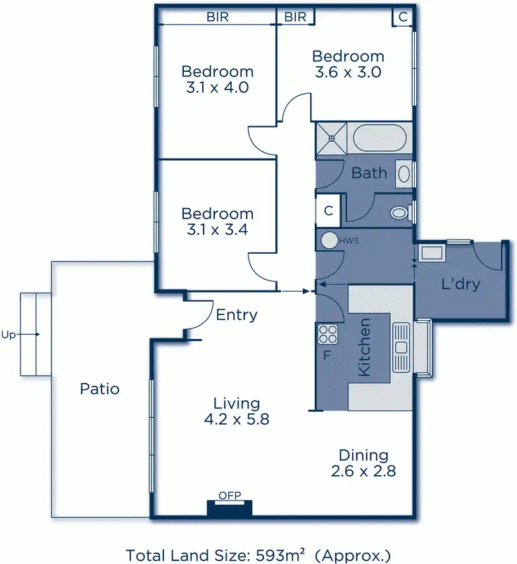 Floorplan of Homely house listing, 13 Esta Street, Blackburn North VIC 3130
