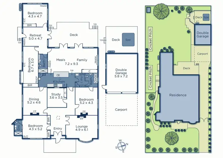 Floorplan of Homely house listing, 74 Union Road, Surrey Hills VIC 3127